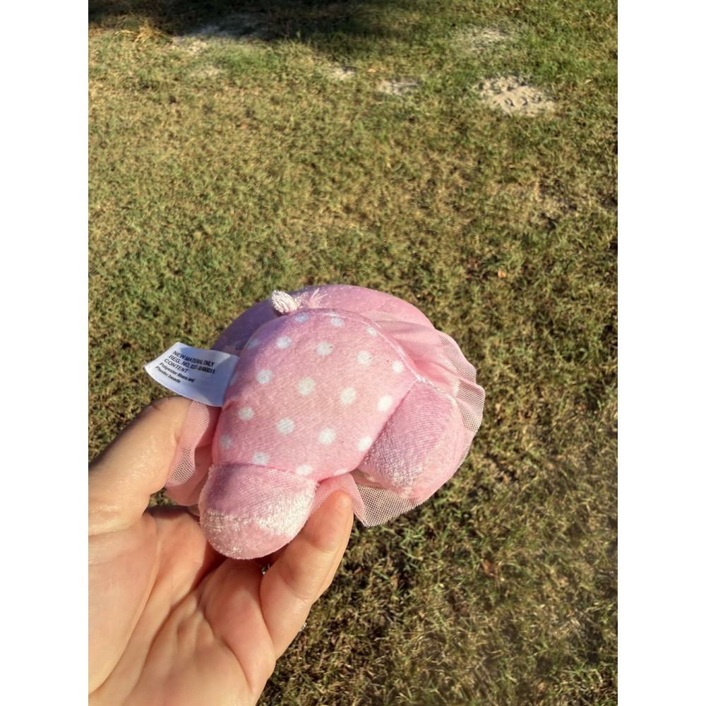 Ty Hello Kitty Sanrio Ballerina Plush 6" Stuffed Animal 2014 Polka Dot Pink Tutu - Picture 7 of 7